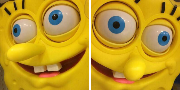 SON STATO SVEGLIO FINO A TARDI sponge-bob