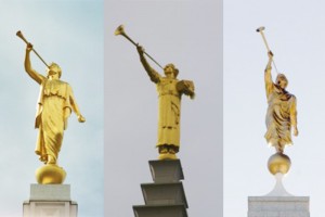 Lo stile della statua dell’angelo Moroni