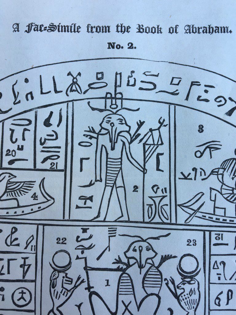 IL LIBRO DI ABRAHAMO fac-simile