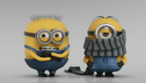 Minions hanno freddo