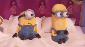 Minions hanno paura del buio
