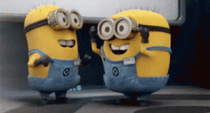 Minions gridano