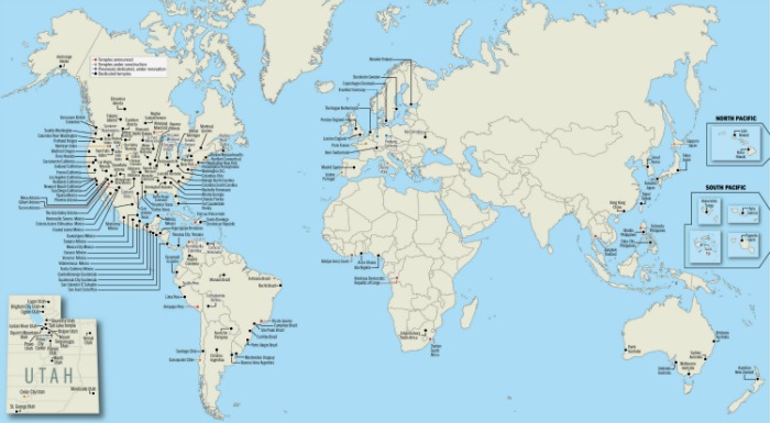 Templi mormoni nel mondo