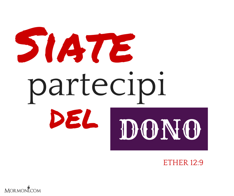 Il dono di Dio dono