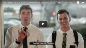 Missionari mormoni cantano Adele