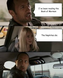 libro di mormon meme