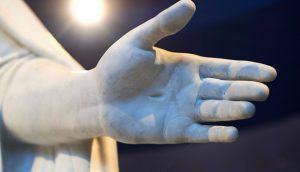 le amorevoli braccia di Gesù Cristo