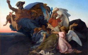 La morte di Mosè di Alexandre Cabanel 1851